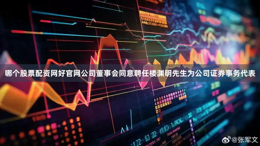 哪个股票配资网好官网公司董事会同意聘任楼渊明先生为公司证券事务代表