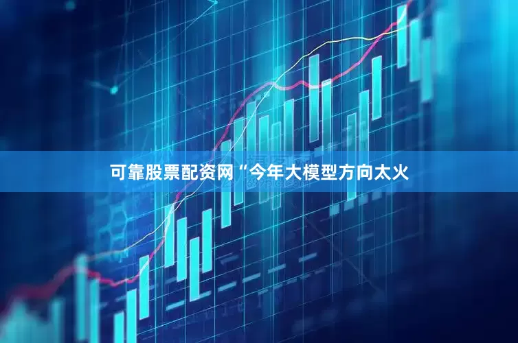 可靠股票配资网“今年大模型方向太火