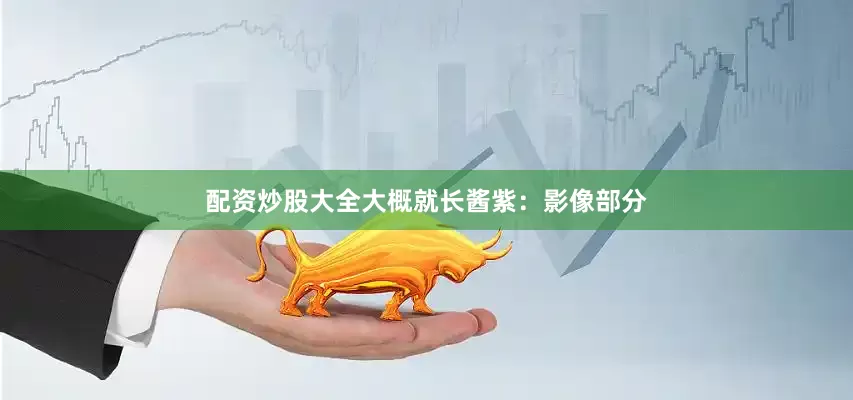 配资炒股大全大概就长酱紫：影像部分